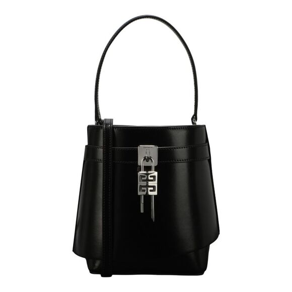 Givenchy Shark Lock Leather Crossbody Bag Womens